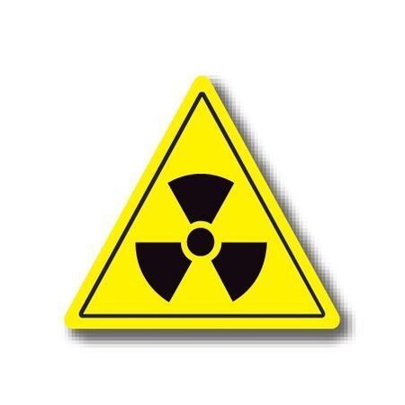 Ergomat 17in TRIANGLE SIGNS - Radiation DSV-SIGN 289 #5007 -UEN